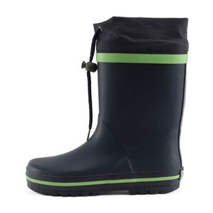 Navy Cuff Rubber Wellies