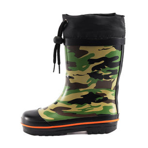 Camouflage Cuff Rubber Wellies