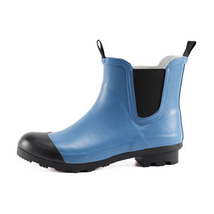 Blue Ankle Rubber Wellies