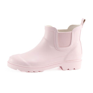 Pink Ankle Rubber Wellies