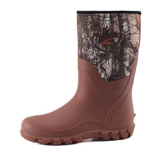 Brown Neoprene Wellies