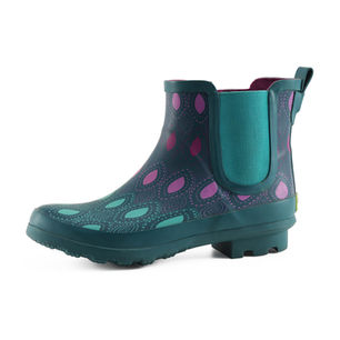 Green Bohemia Rubber Wellies