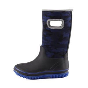 Black Neoprene Wellies