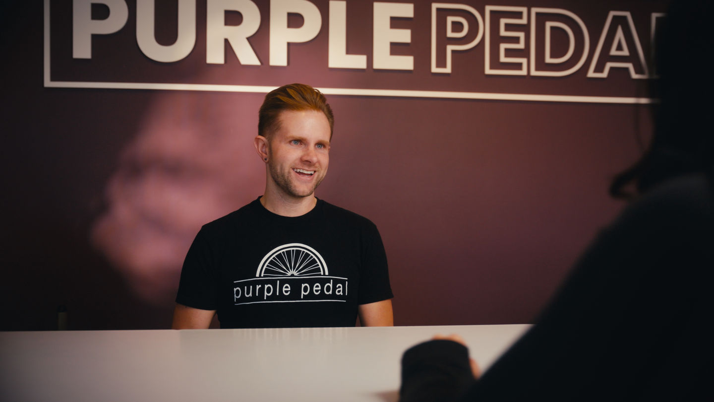 Purple Pedal Spin Studio