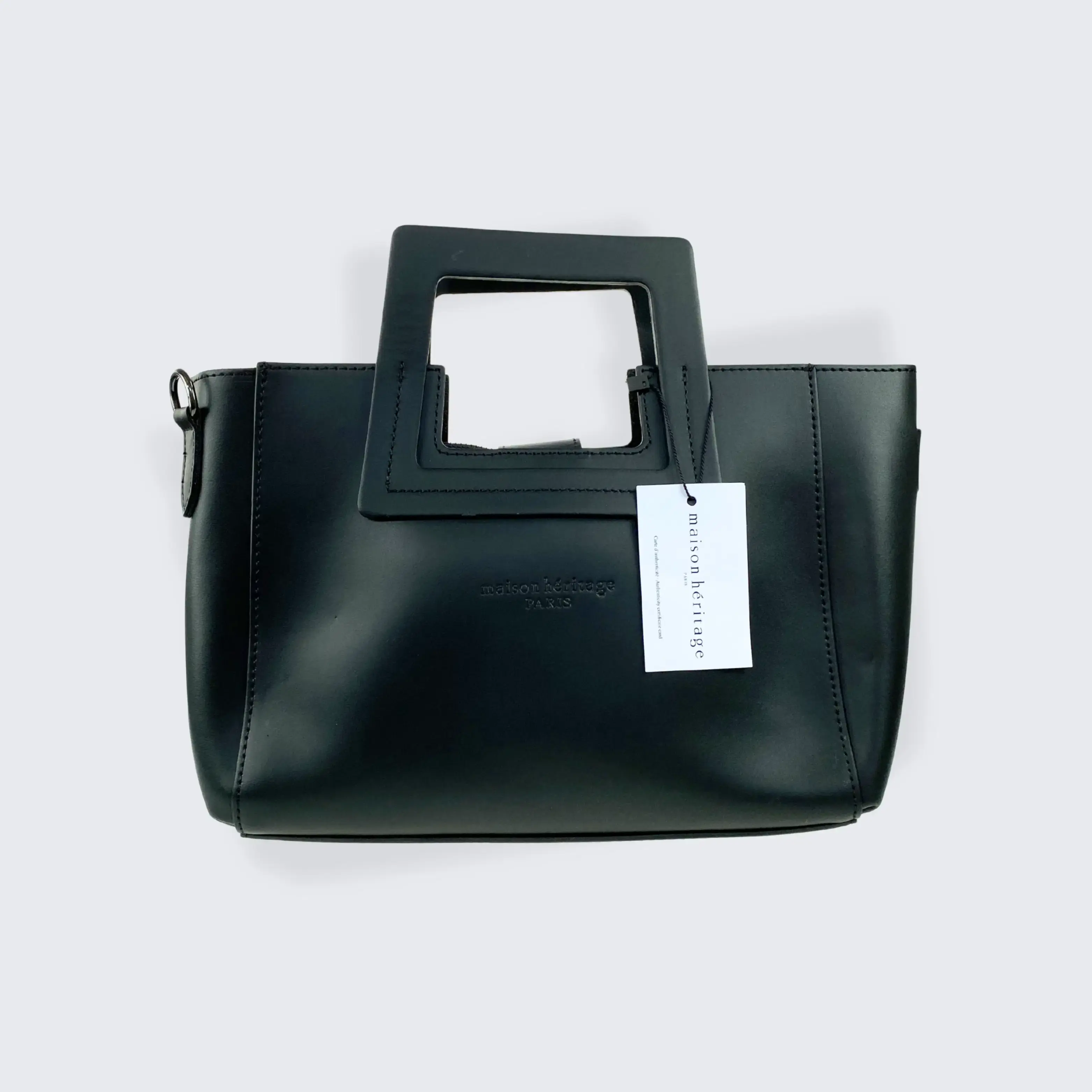 Maison Héritage Paris Mini Tote Tasche, kleine elegante Handtasche Frontansicht