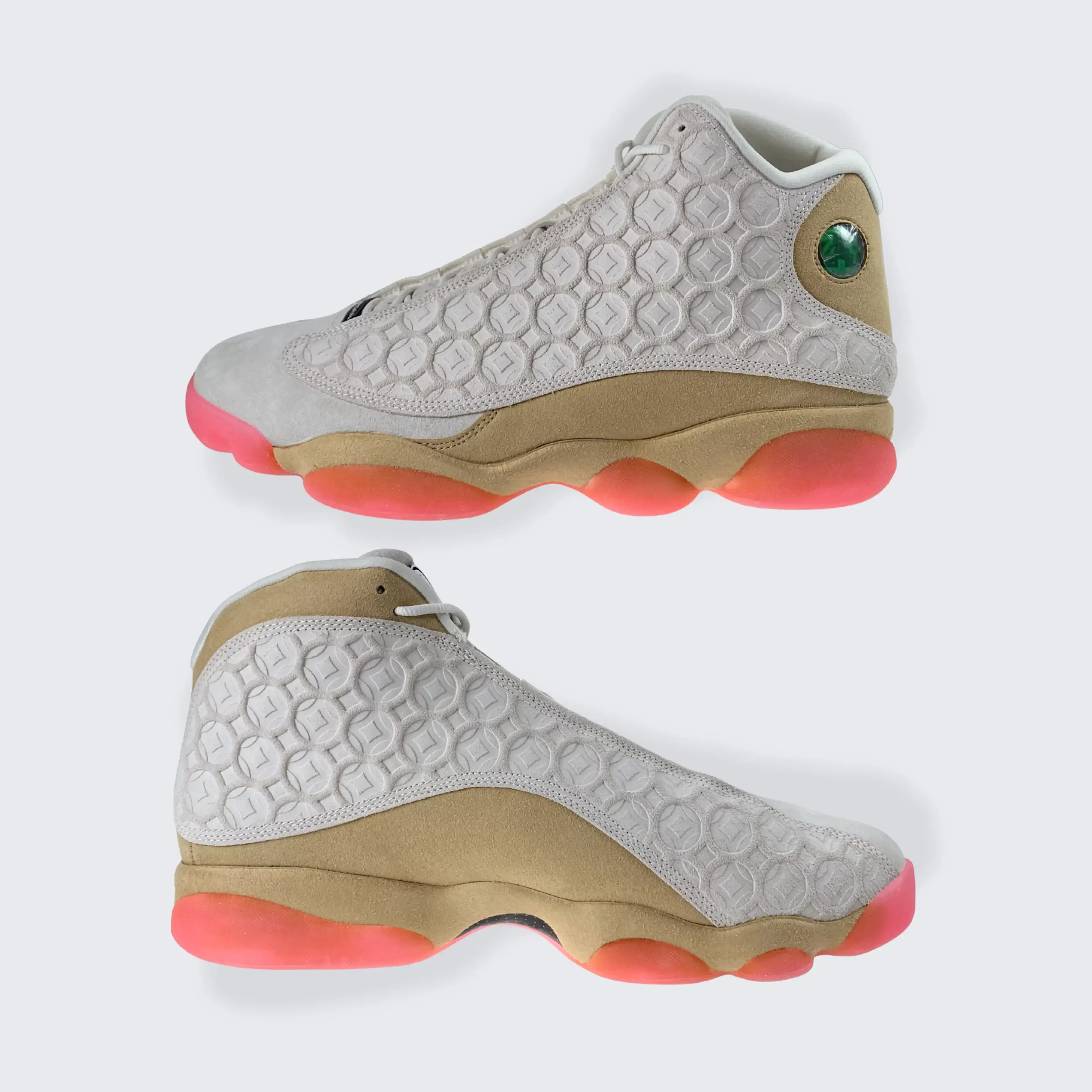 Air Jordan 13 Retro Chinese New Year Sneaker in Ivory und Pink