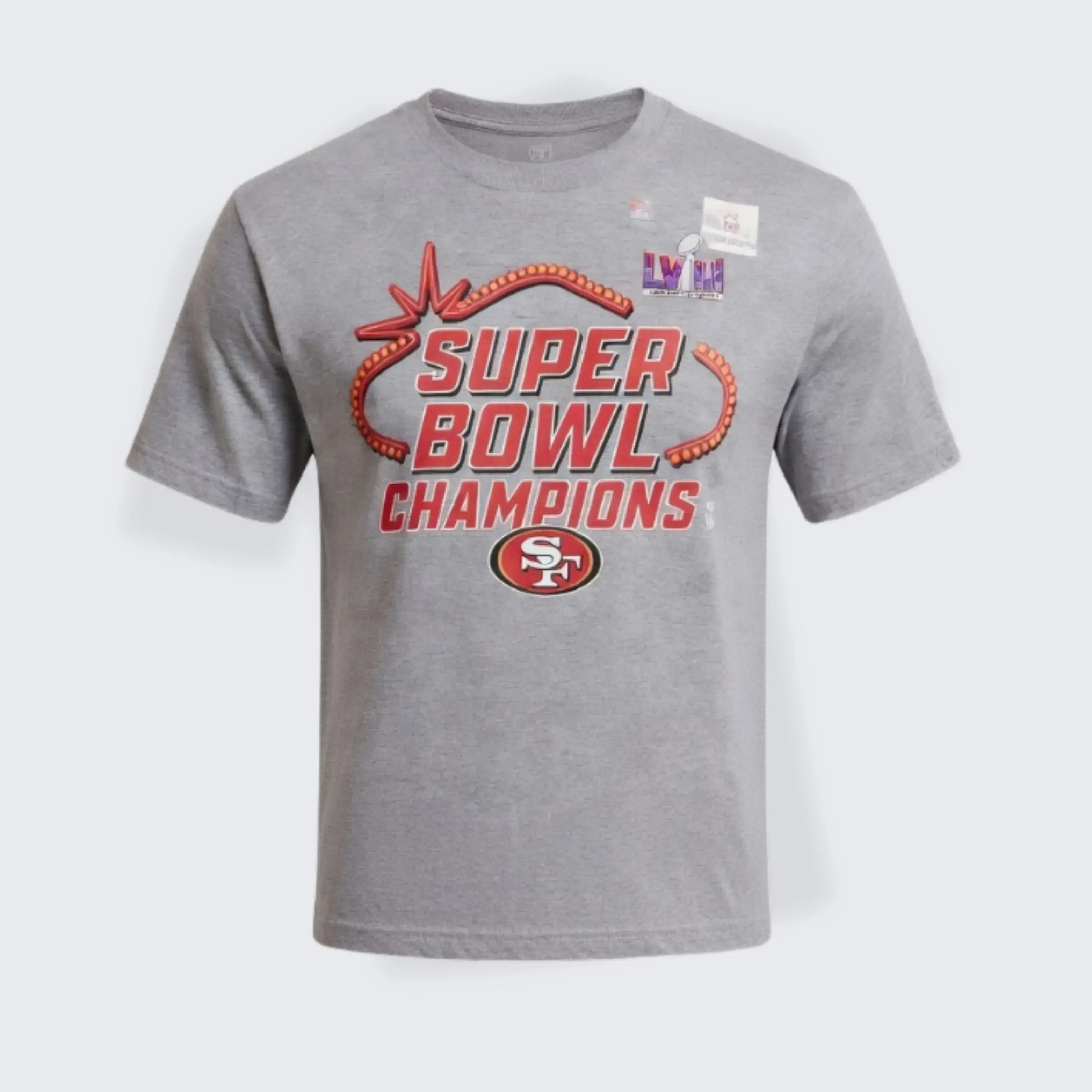 Super Bowl Champions T-Shirt NFL Fan Shirt Baumwolle mit Teamlogo