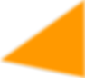 Forme triangle orange