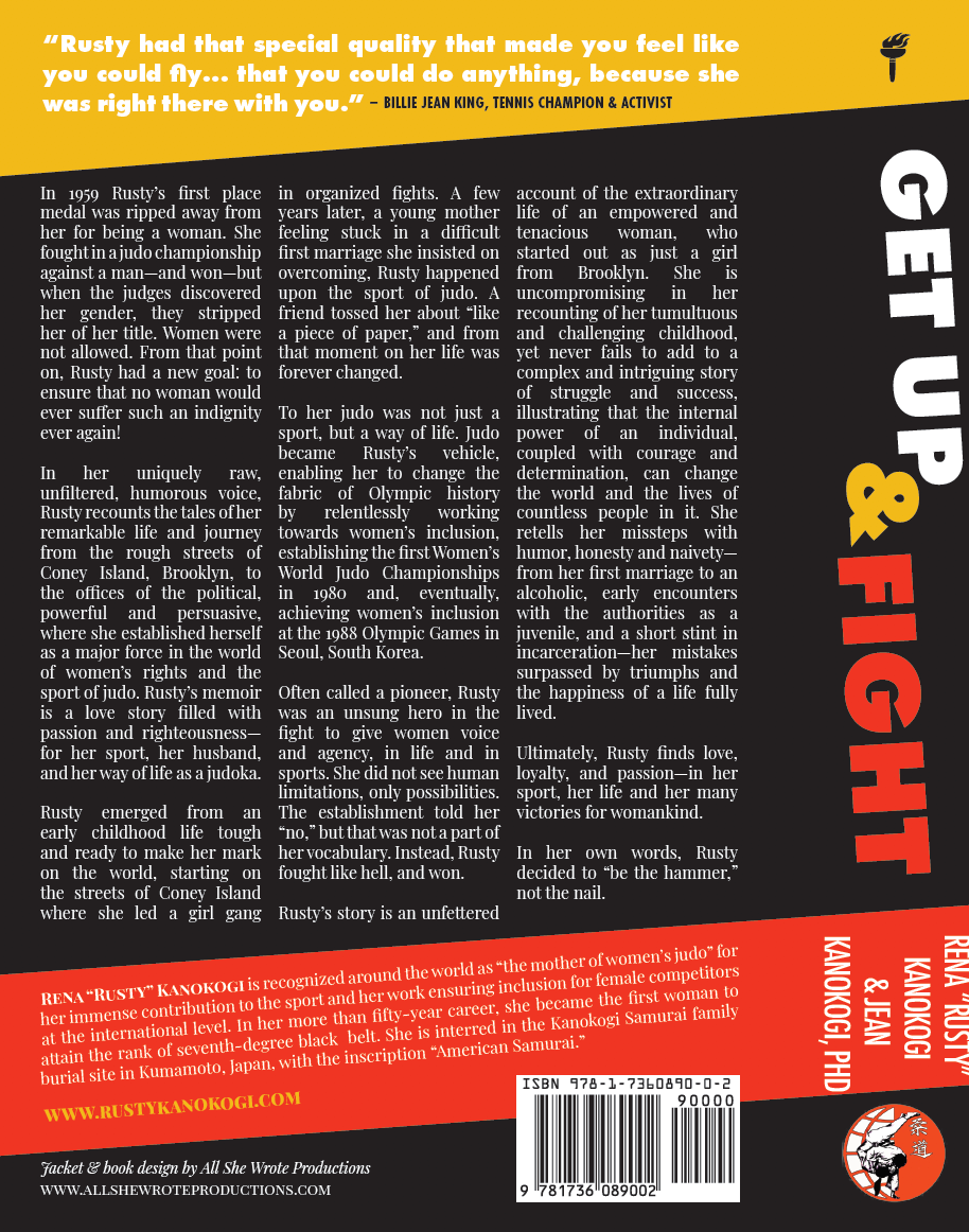 Thumbnail: Get Up & Fight, The Memoir of Rusty Kanokogi, Special Edition