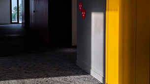 Sunlight on Mu Hotel walkway