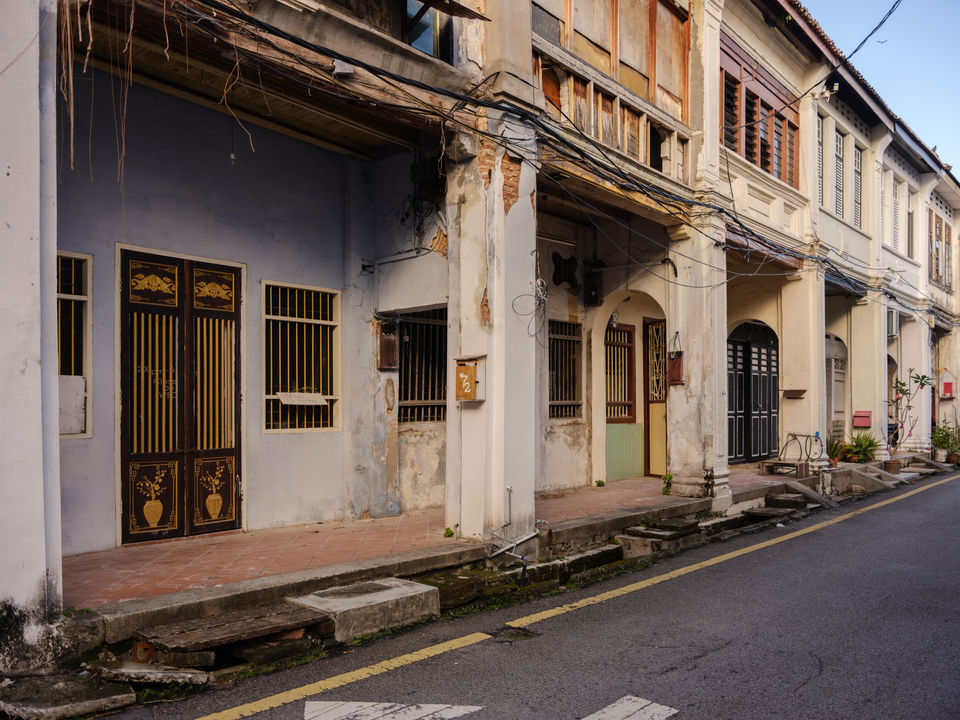 Old heritage building awaiting the same fate - Part of White Wash Project.
