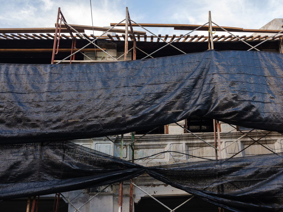 Ongoing Construction - Part of White Wash Project.