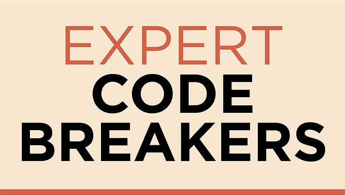 The Turing Tests: Expert Code Breakers
