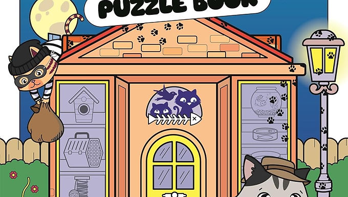 The Purrfect Crime Puzzle Book: 25 Cute Cases to Solve