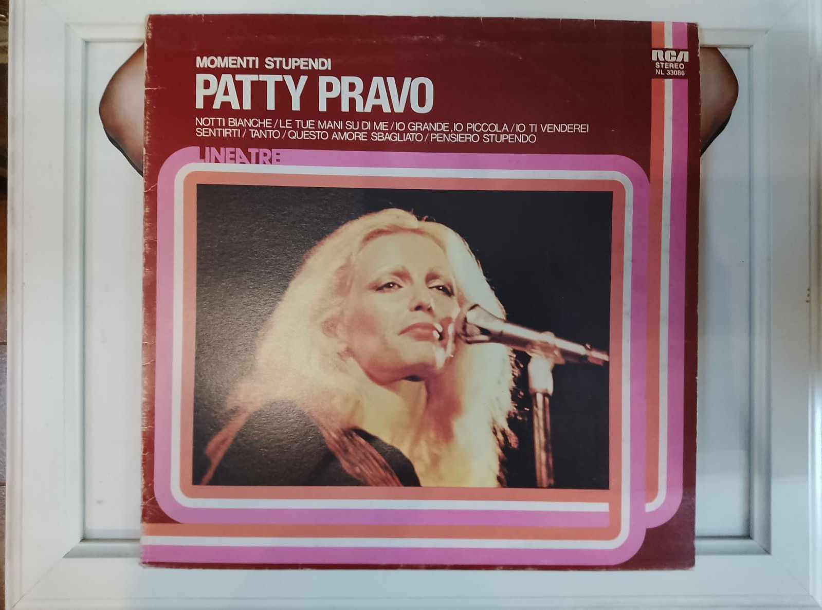 Disco Vinile 33 Giri PATTY PRAVO Momenti Stupendi