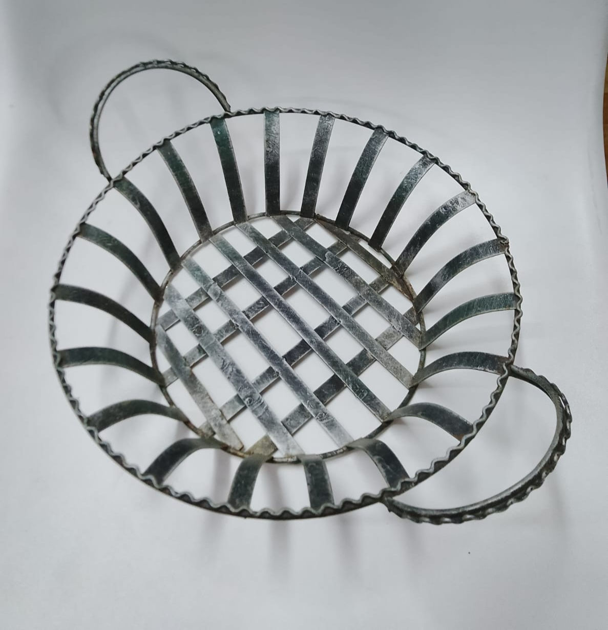 Cestino Rotondo in Ferro