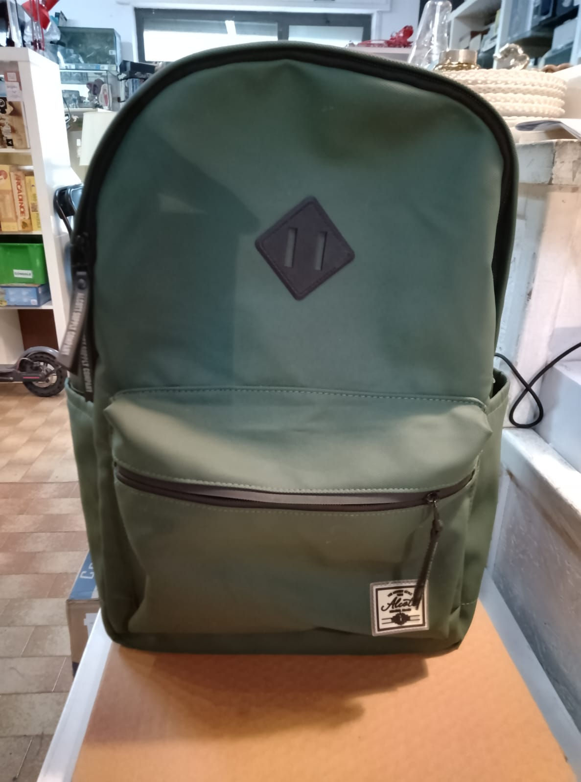 Zainetto Impermeabile Verde Alcott