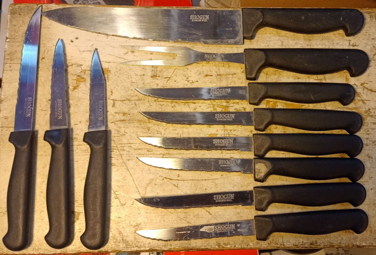 Servizio di Coltelli  per 6 Persone + 6 da Servizio SHOGUN