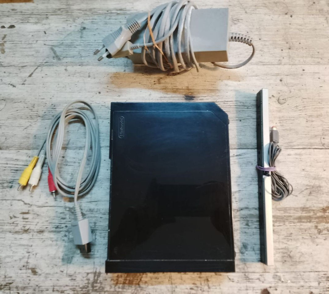 Console Nintendo WII Nera Senza Telecomando