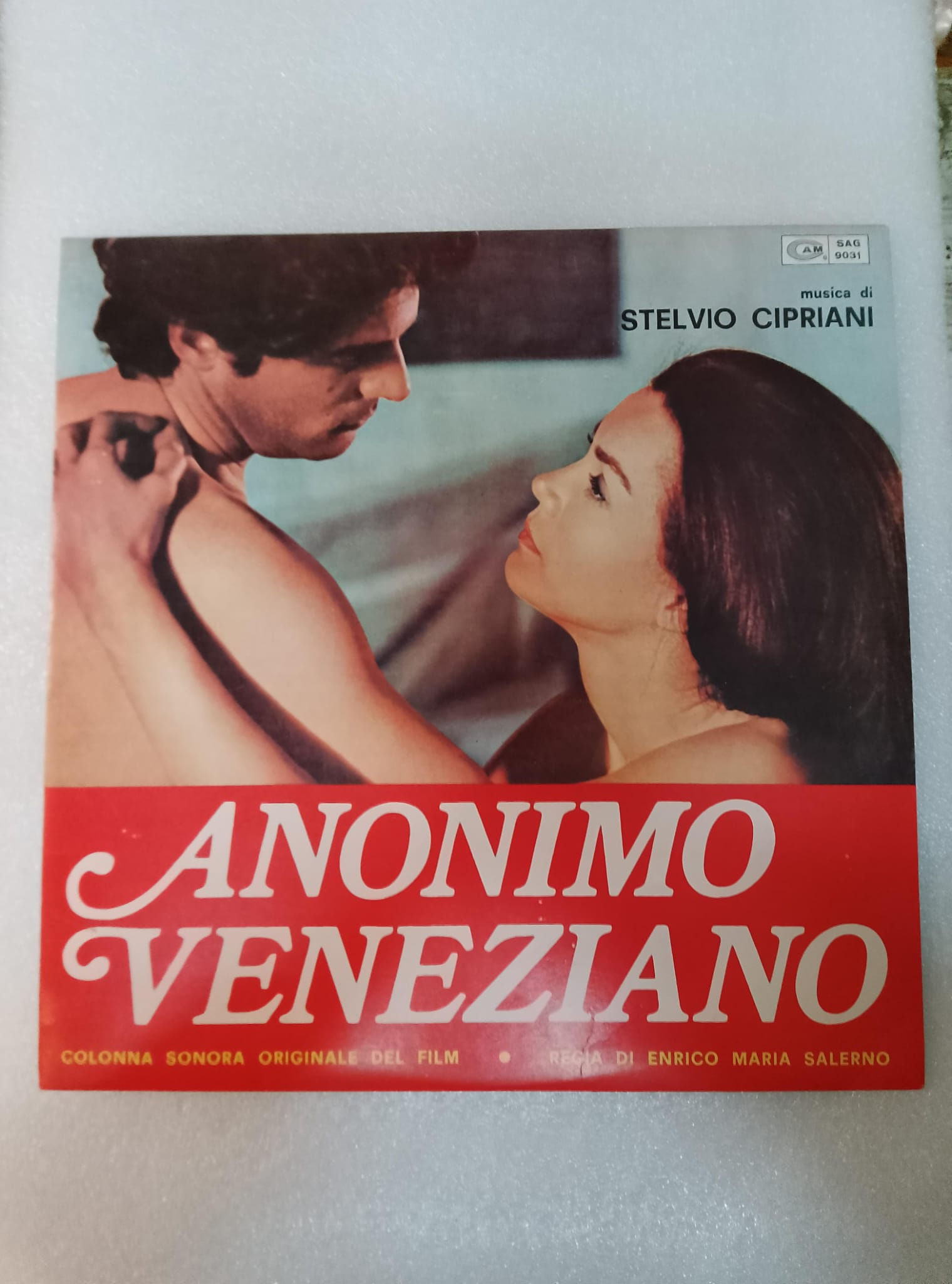 Disco Vinile 33 Giri ANONIMO VENEZIANO  Colonna Sonora di Stelvio Cipriani