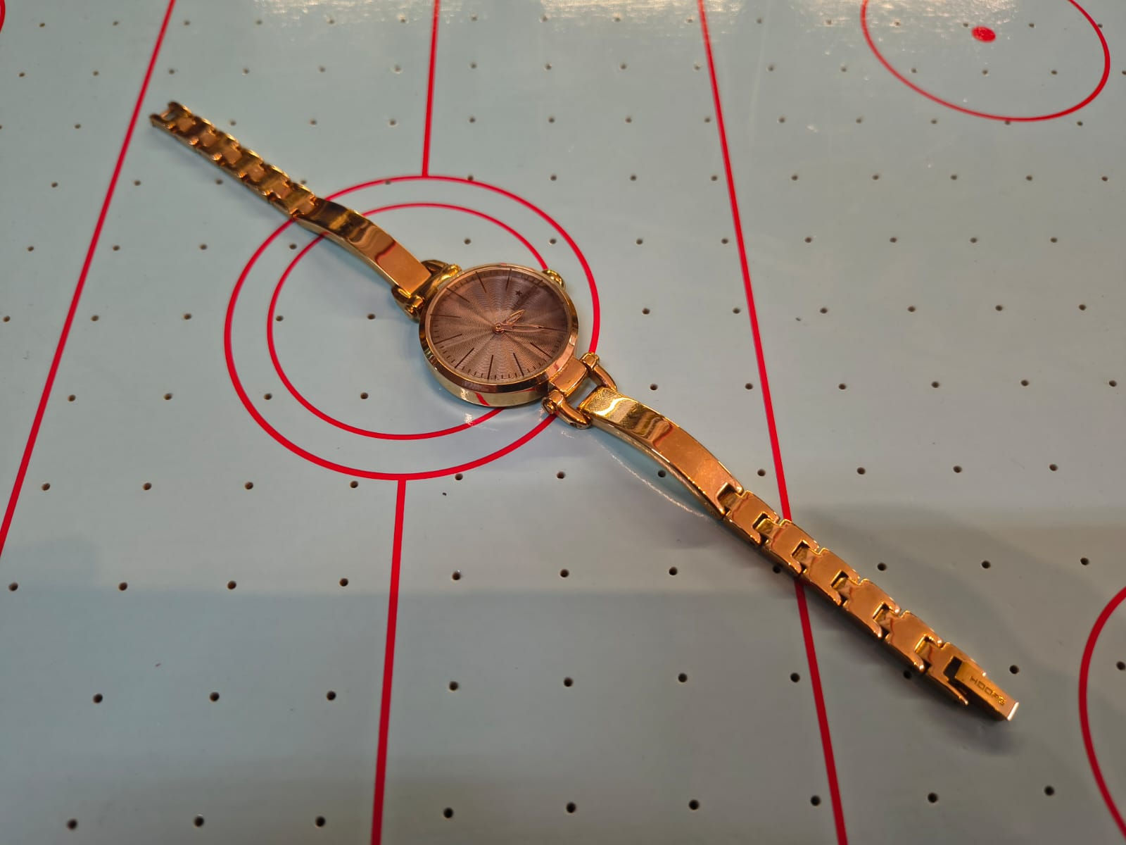 Orologio da Polso Donna HOPS in Metallo Dorato