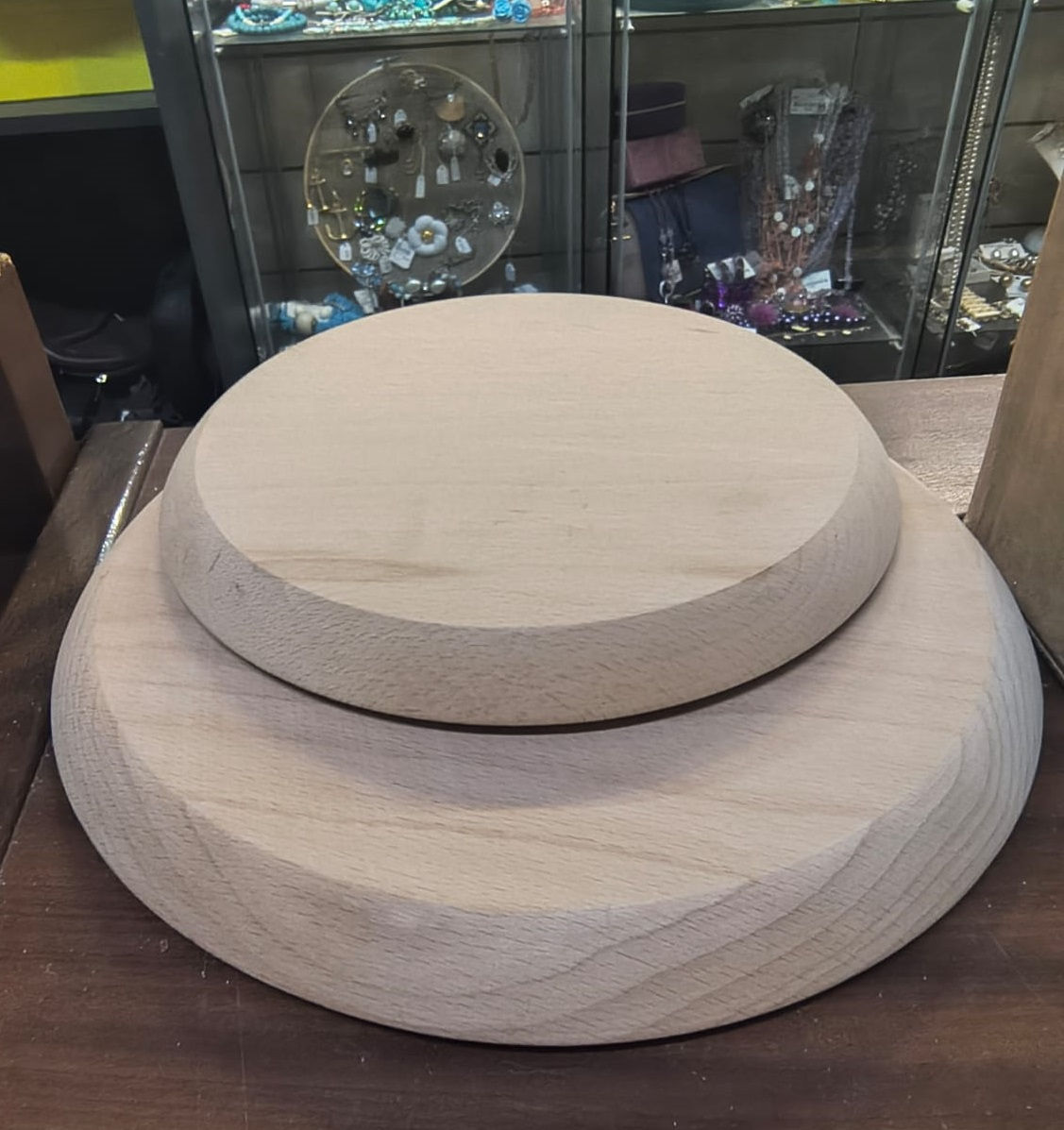 Tagliere Rotondo in Legno Varie Misure a Scelta