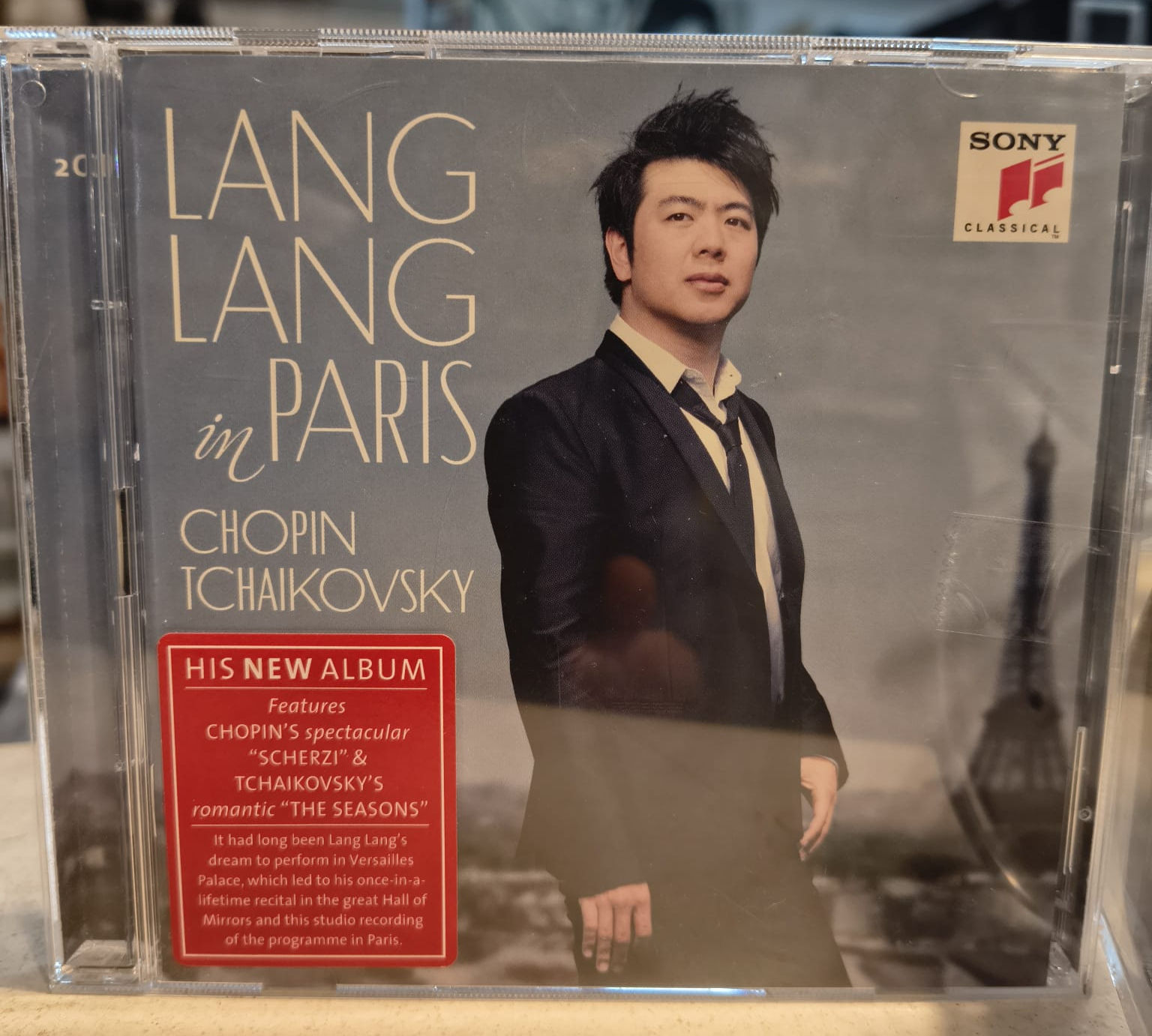Cd doppio Lang Lang in Paris - Chopin Tchaikovsky