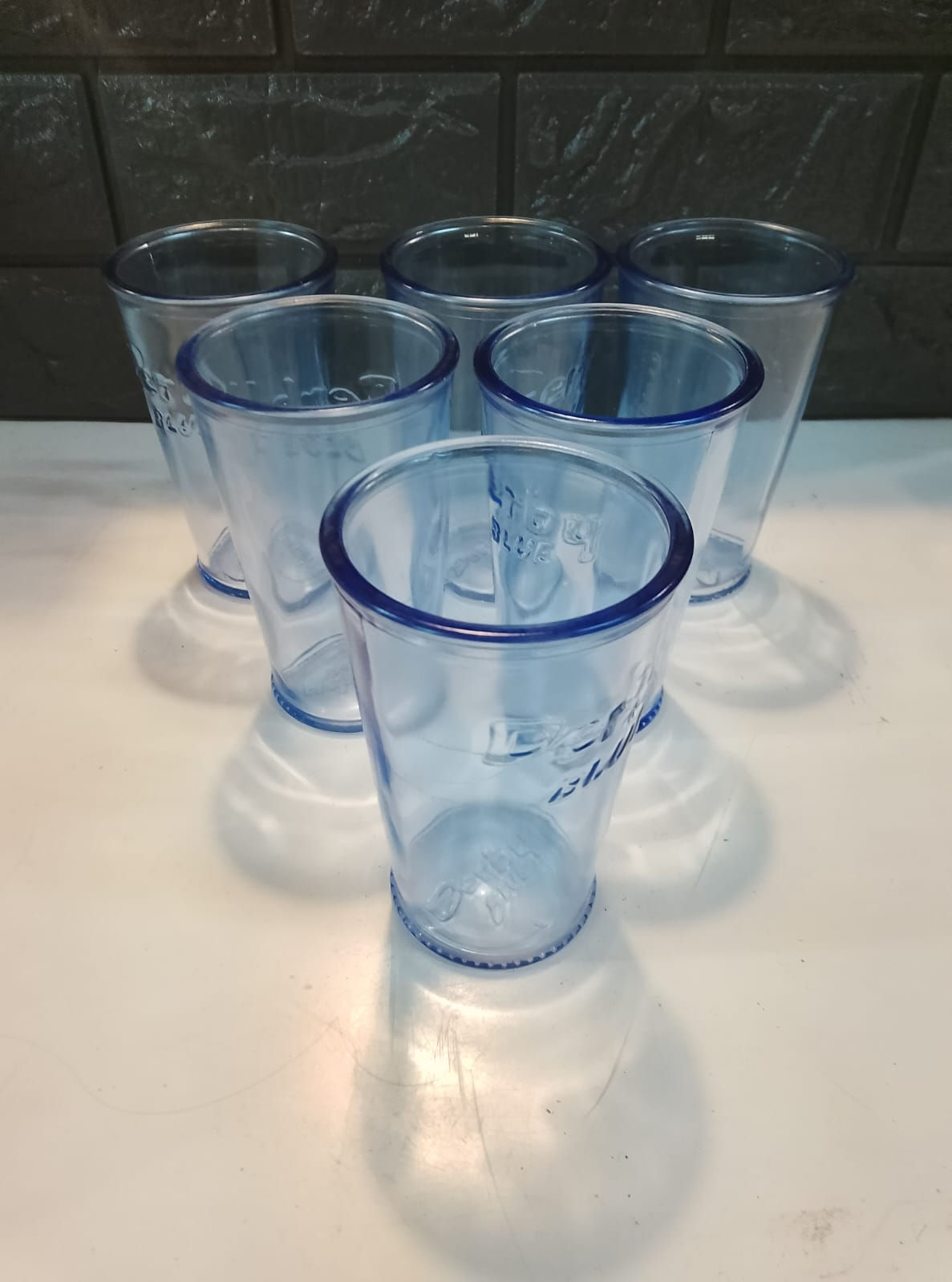 Servizio per 6 Persone Bicchieri Pubblicitari Derby