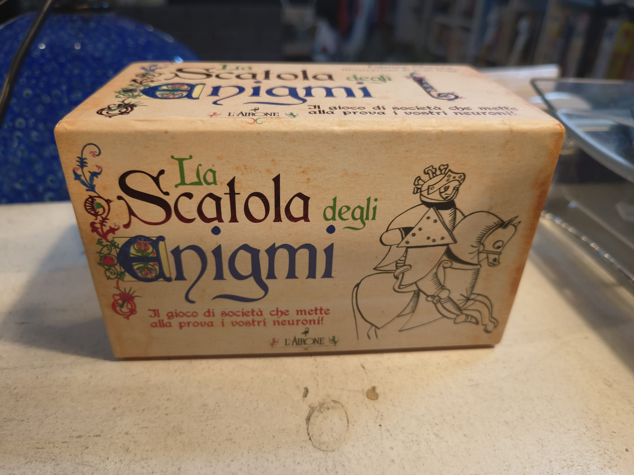 Gioco di Società LA SCATOLA DEGLI ENIGMI L'Airone