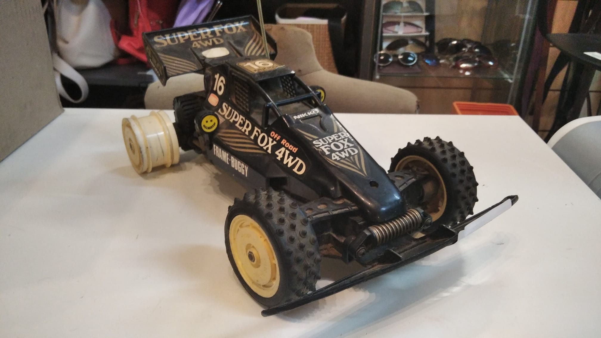 Macchina Giocattolo Vintage NIKKO SUPER FOX 4 WD Incompleta