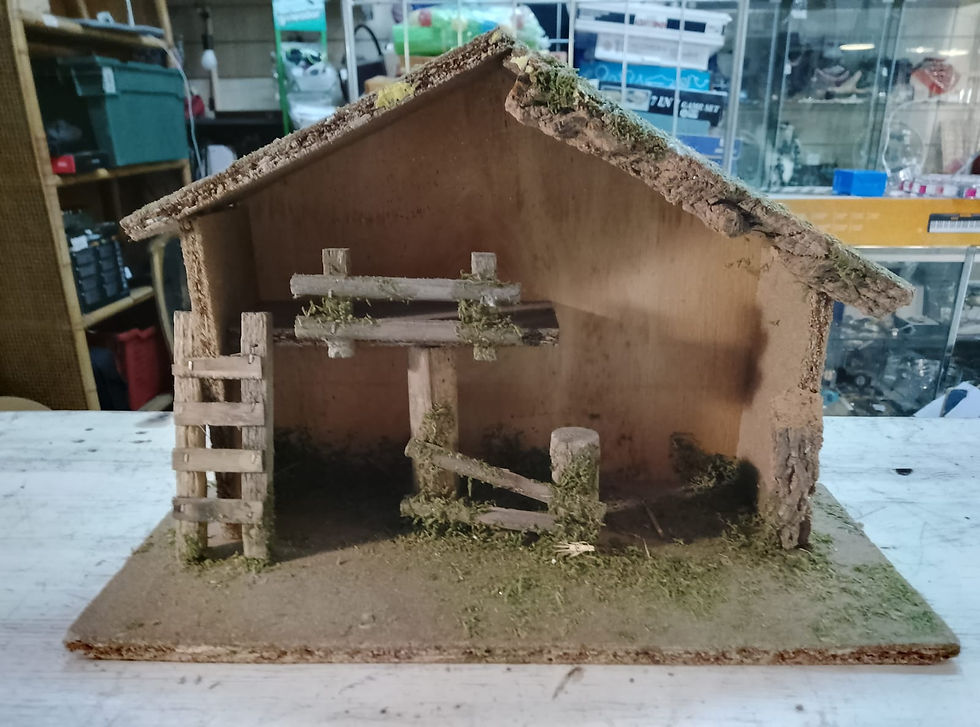 Capanna Stalla per Presepe Media