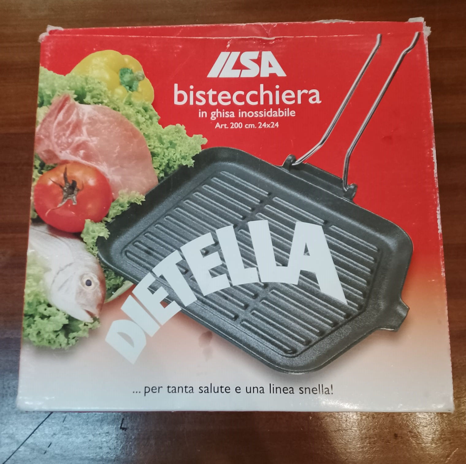 Padella Bistecchiera Dietella ILSA