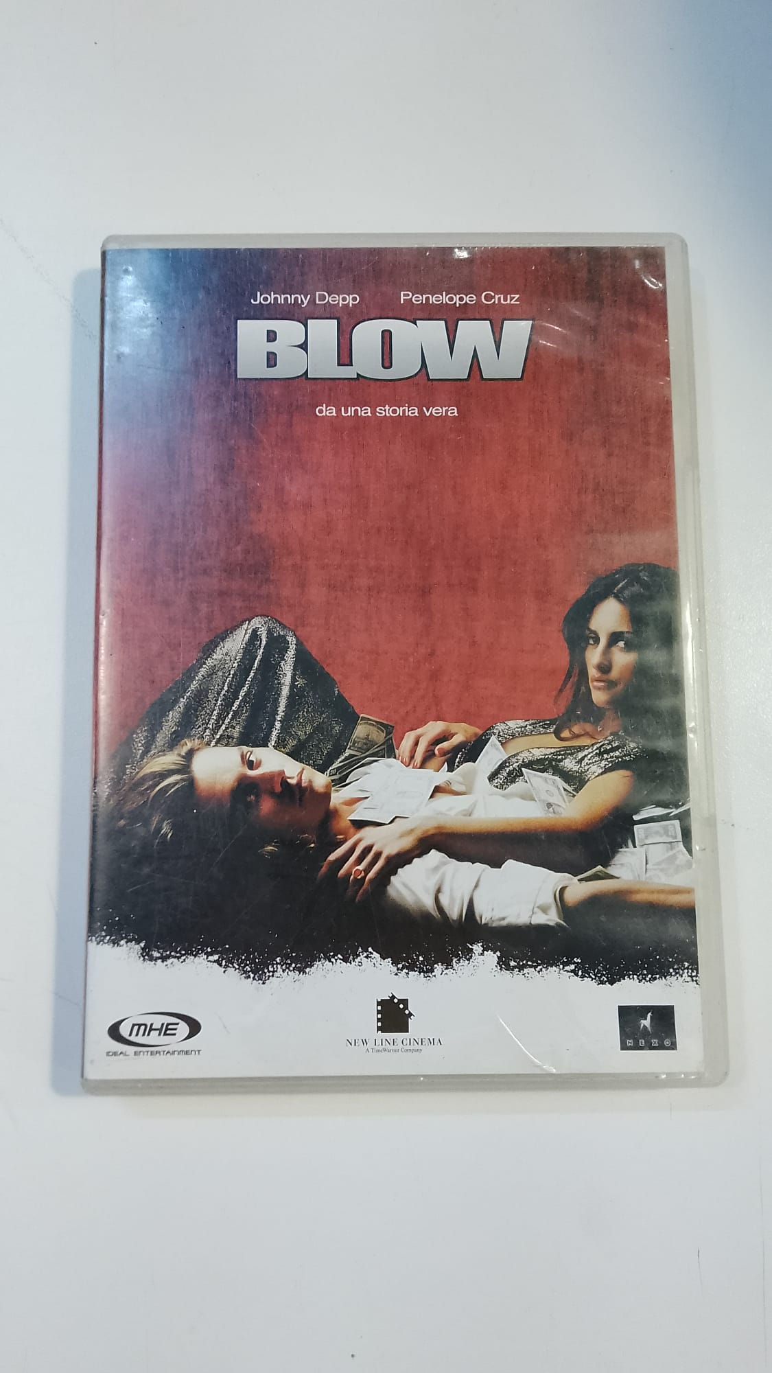 Film Dvd BLOW con Johnny Depp e Penelope Cruz