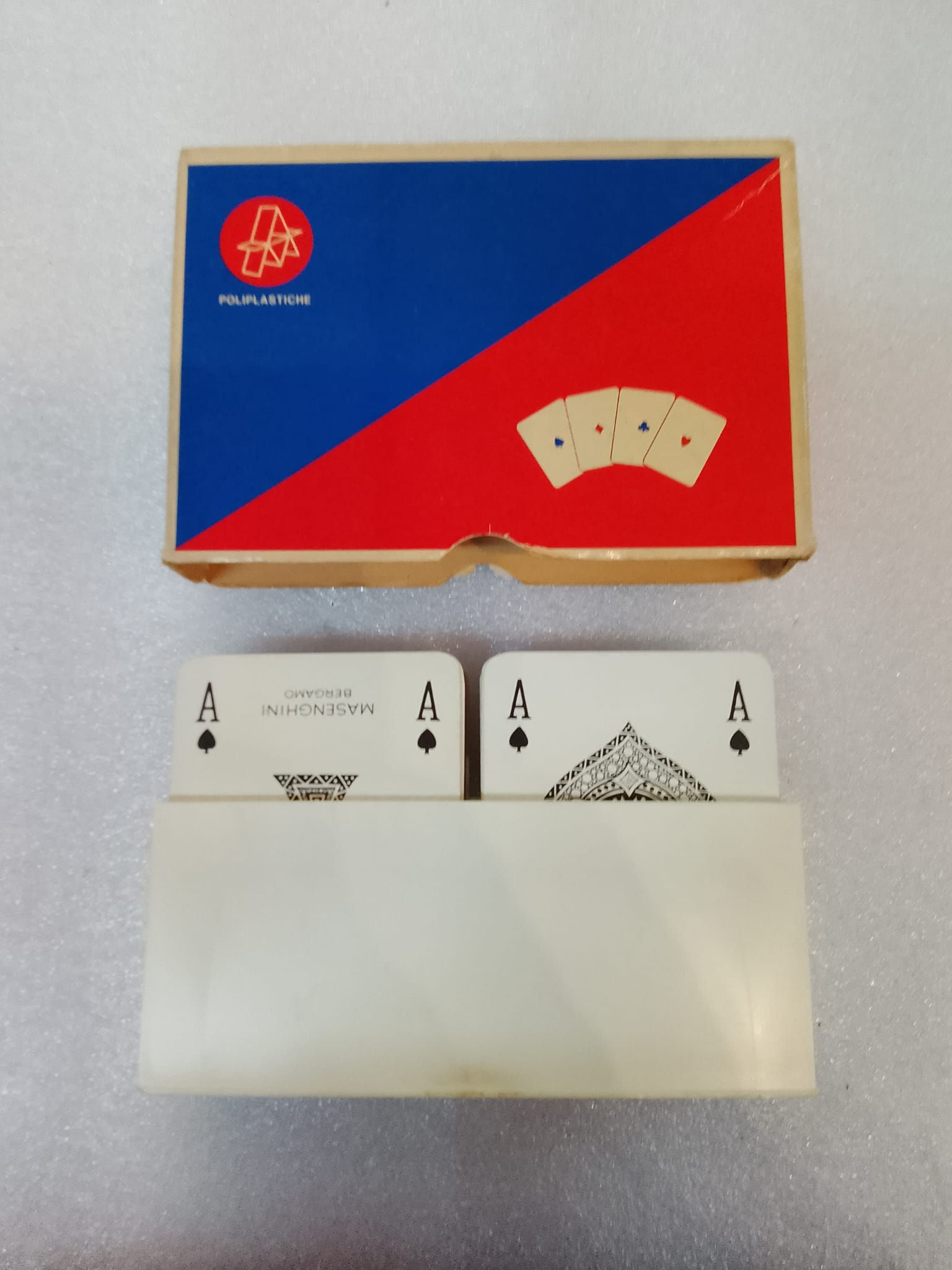 Mazzo di Carte Doppio Poker, Ramino, Burraco Pubblicitarie DANESI CAFFè