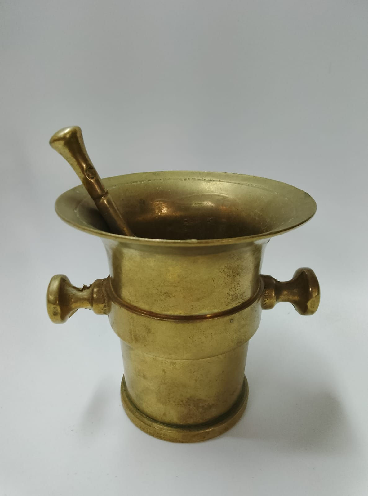 Mortaio  in Bronzo con Pestello Misura Grande