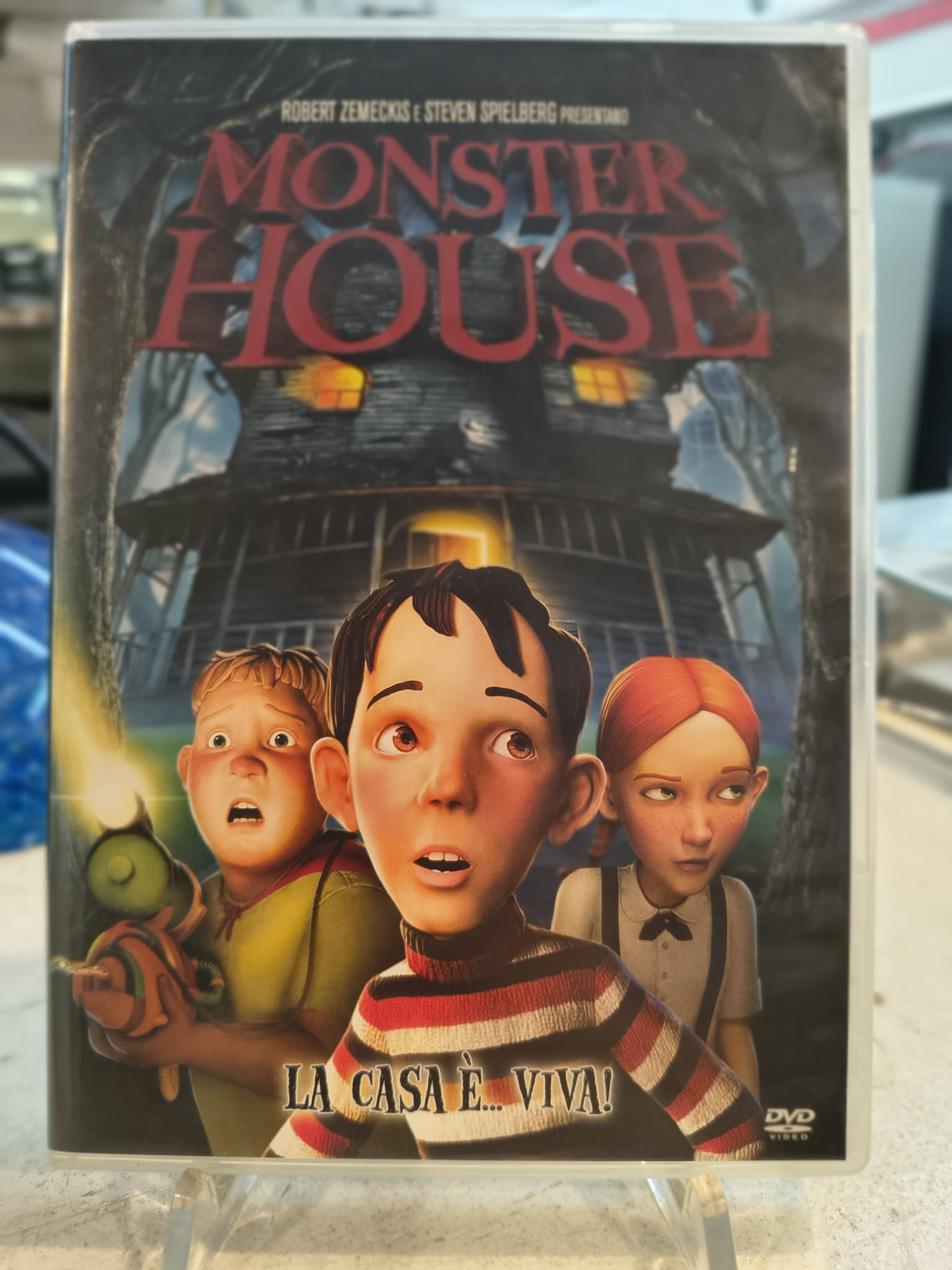 Film d'Animazione in dvd Monster House di Robert Zemeckis e Steven Spielberg