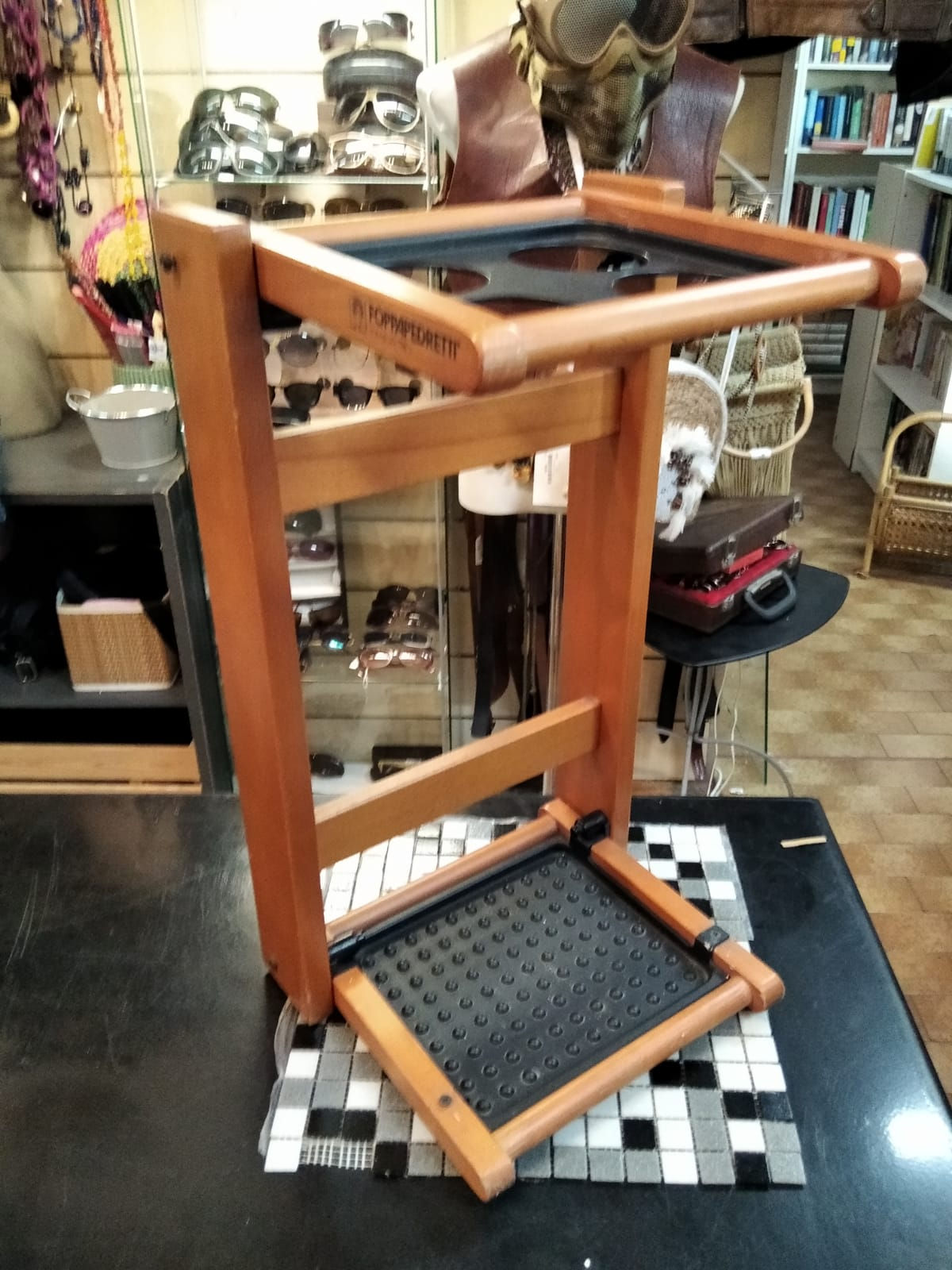 Porta Ombrelli Pieghevole in Legno  Foppapedretti