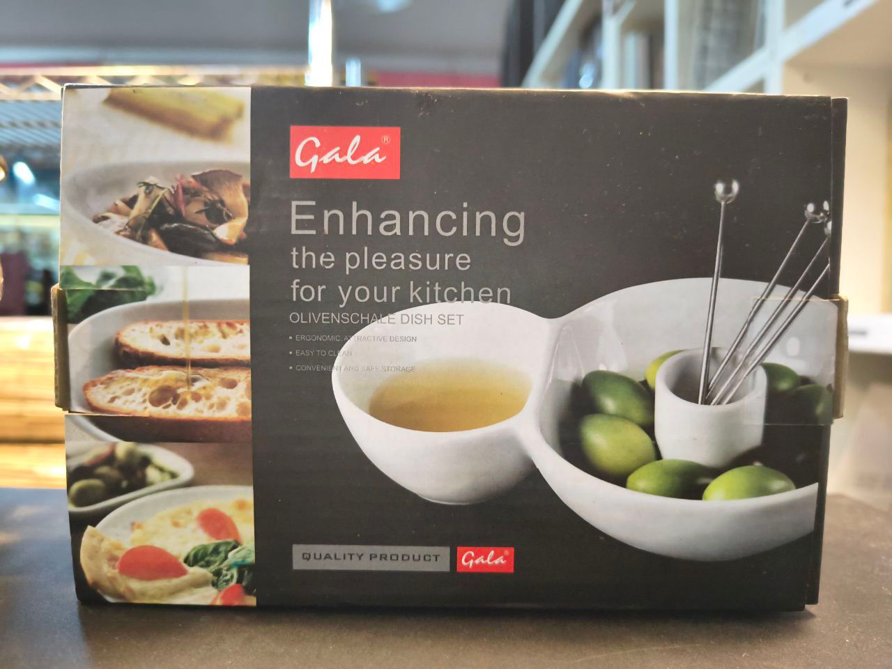 Set Ciotolina Antipastiera con Stuzzicadenti Gala