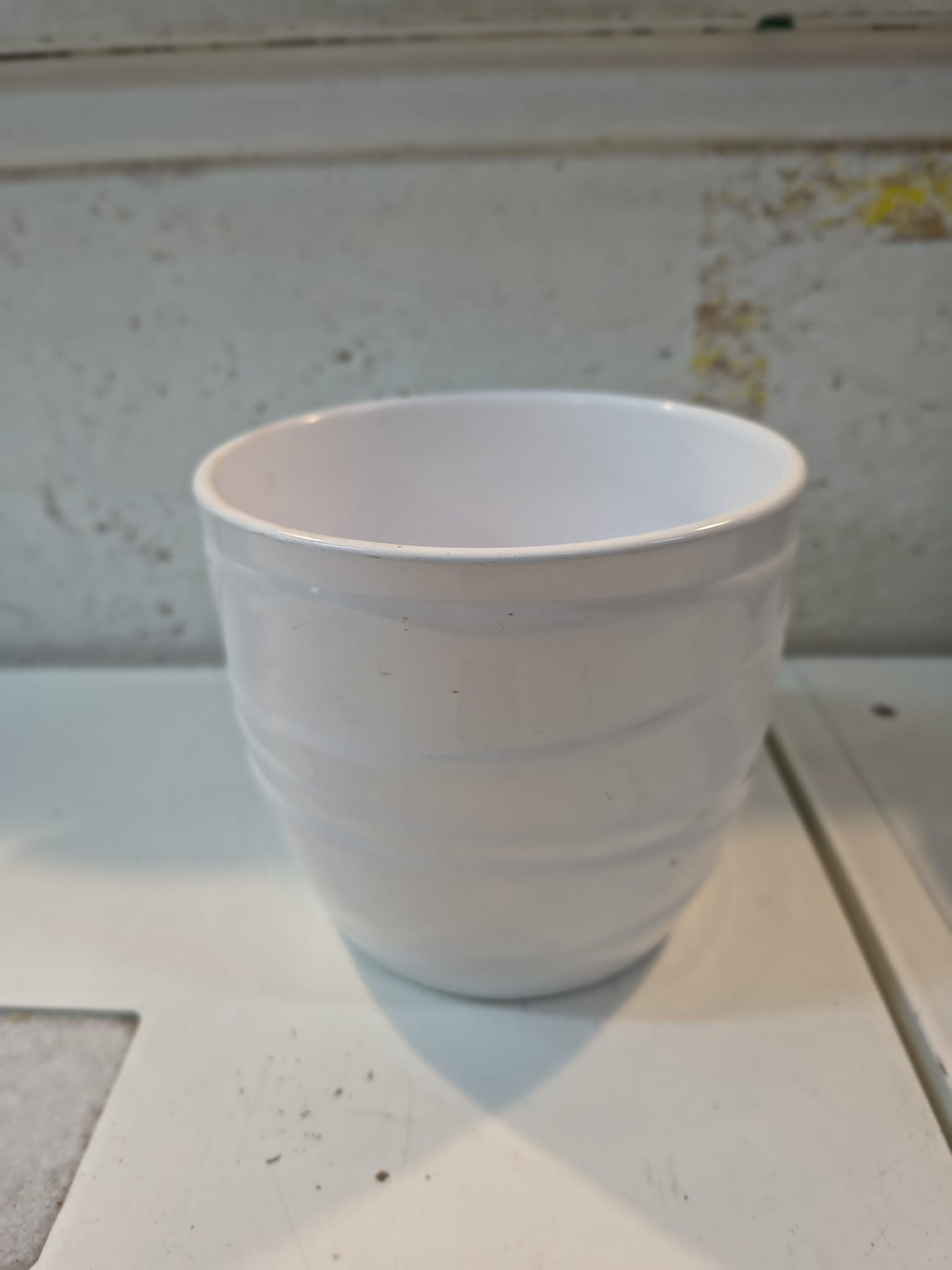 Vaso in Ceramica Bianca Made in Germany