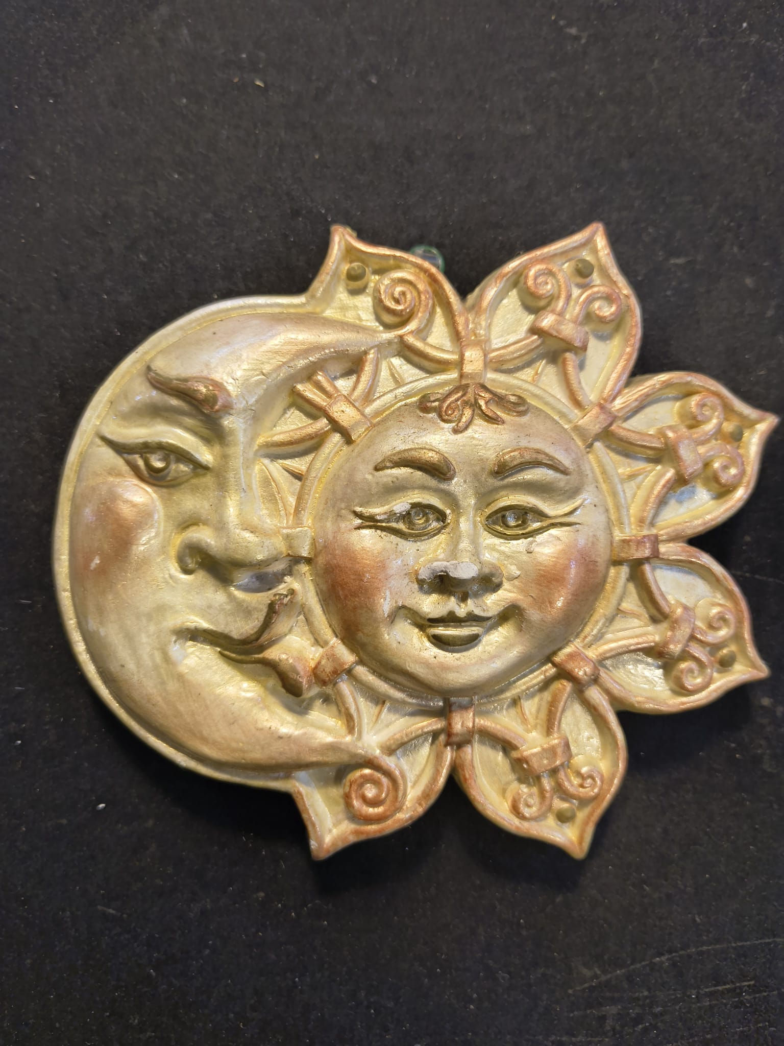 Formella Sole Luna Dorata