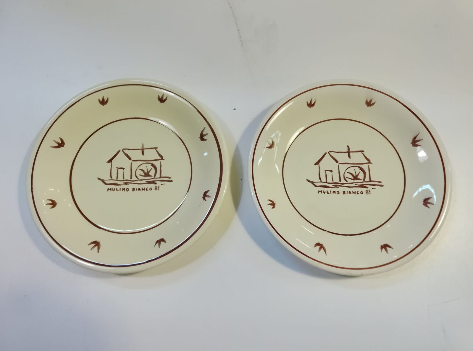 Piatto in Ceramica Crema MULINO BIANCO