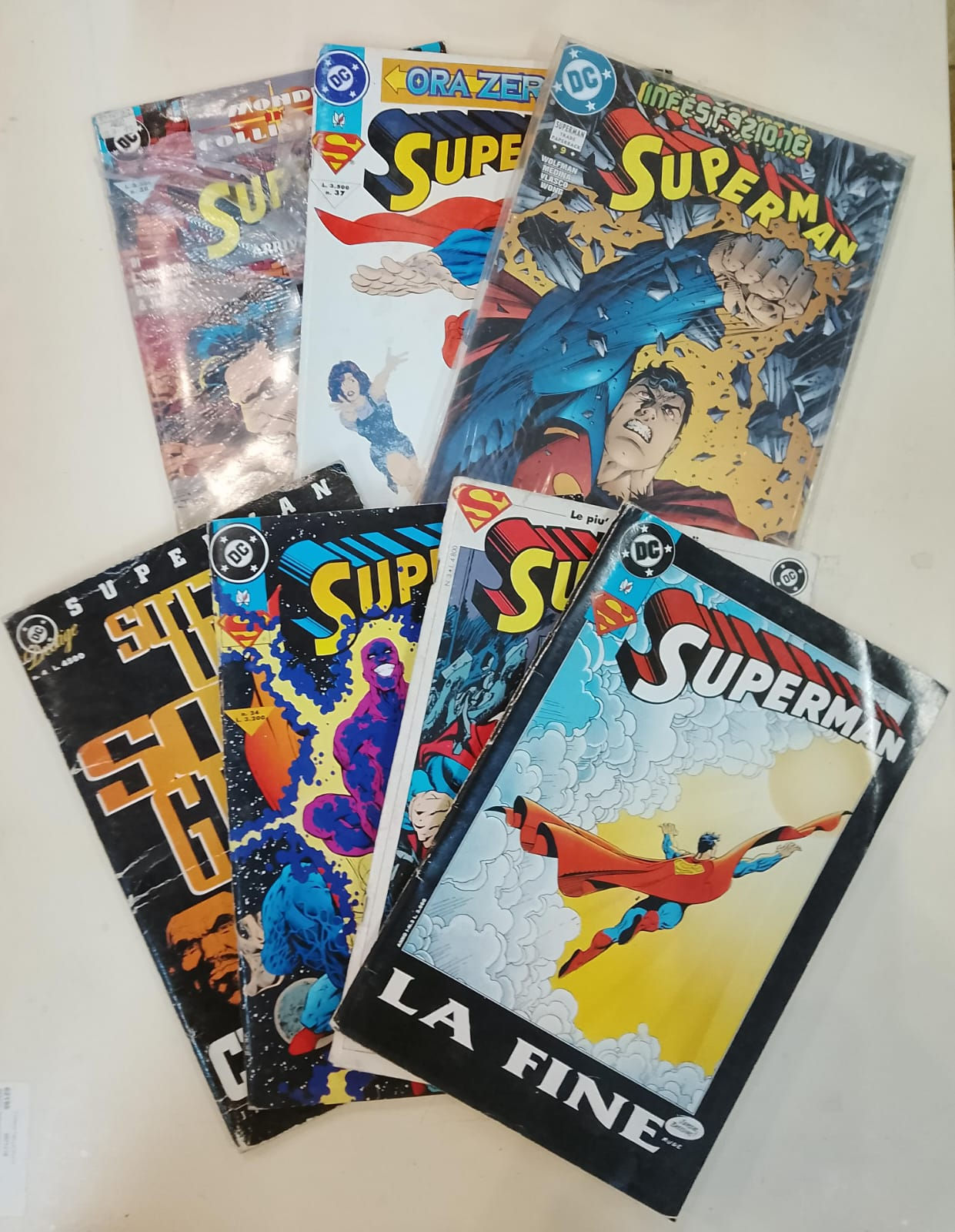 Fumetto Spillatino SUPERMAN DC Comics anni '90 Vari Numeri a Scelta