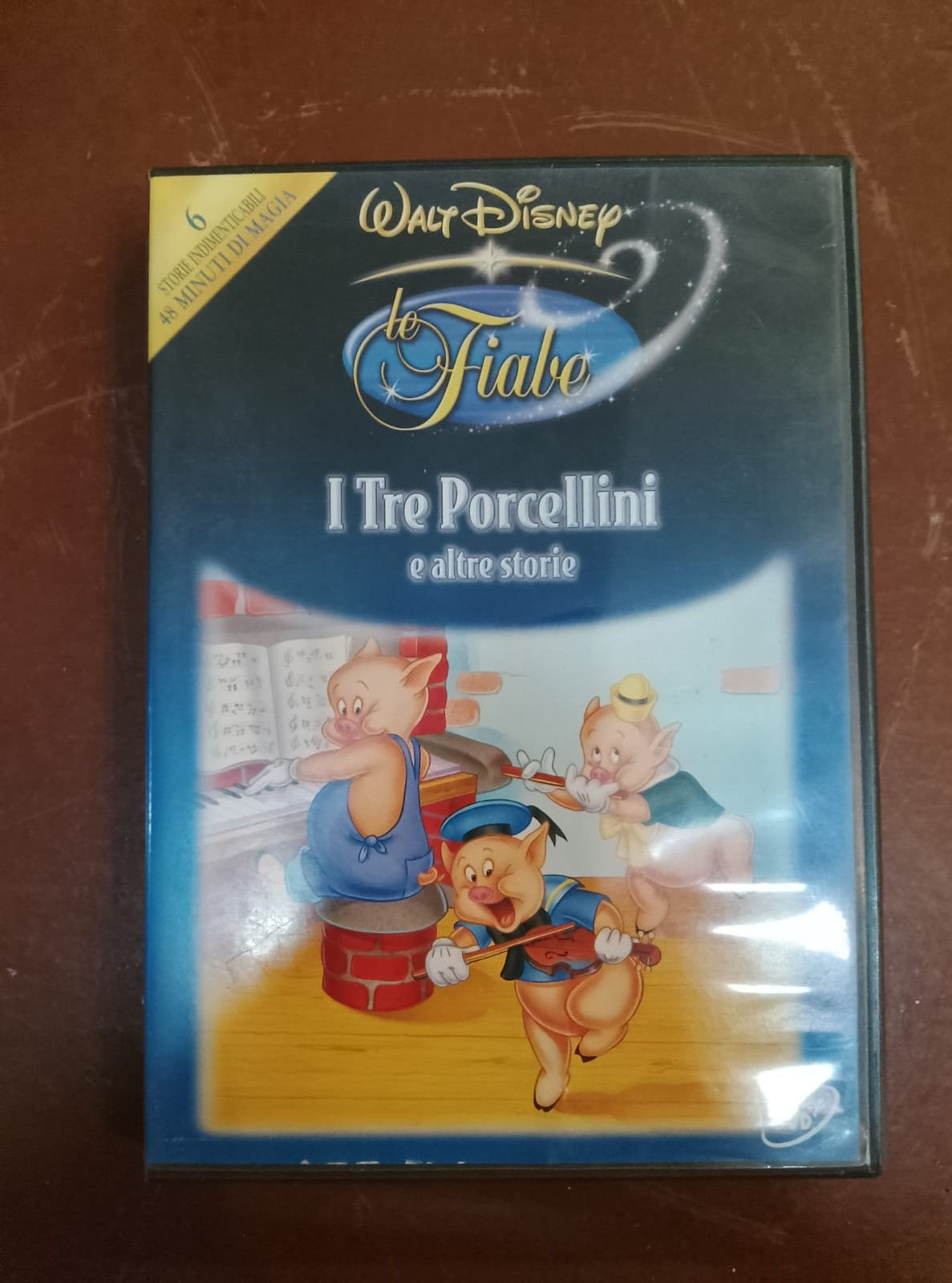 Cartone Animato in dvd I tre Porcellini e altre storie Le Fiabe Walt Disney