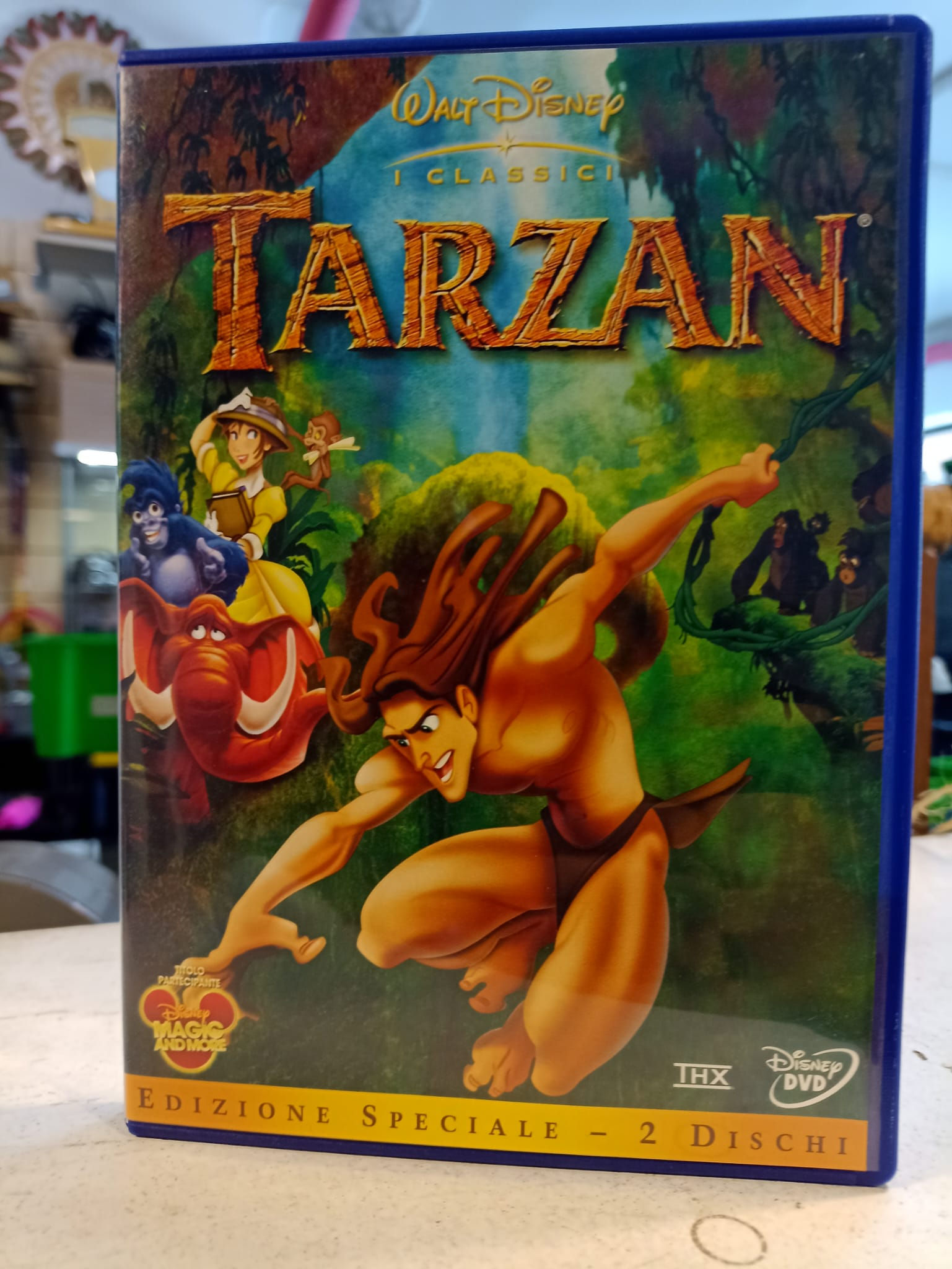 Cartone Animato 2 Dvd TARZAN I Classici Walt Disney Ed. Speciale