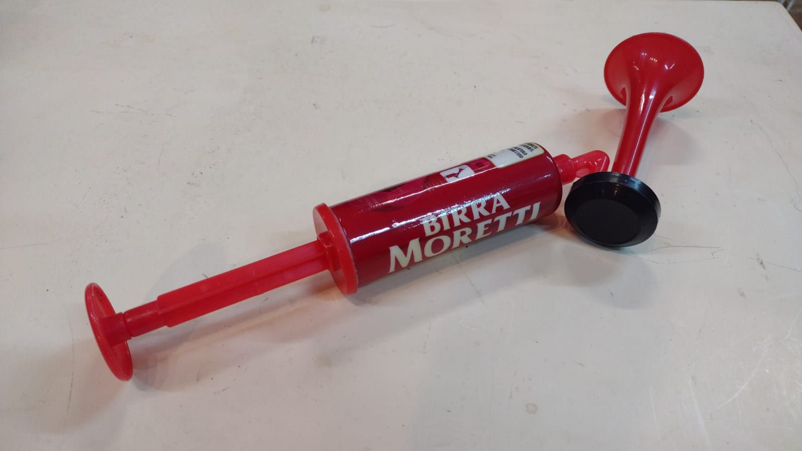 Gadget Pubblicitario Trombetta da Stadio BIRRA MORETTI