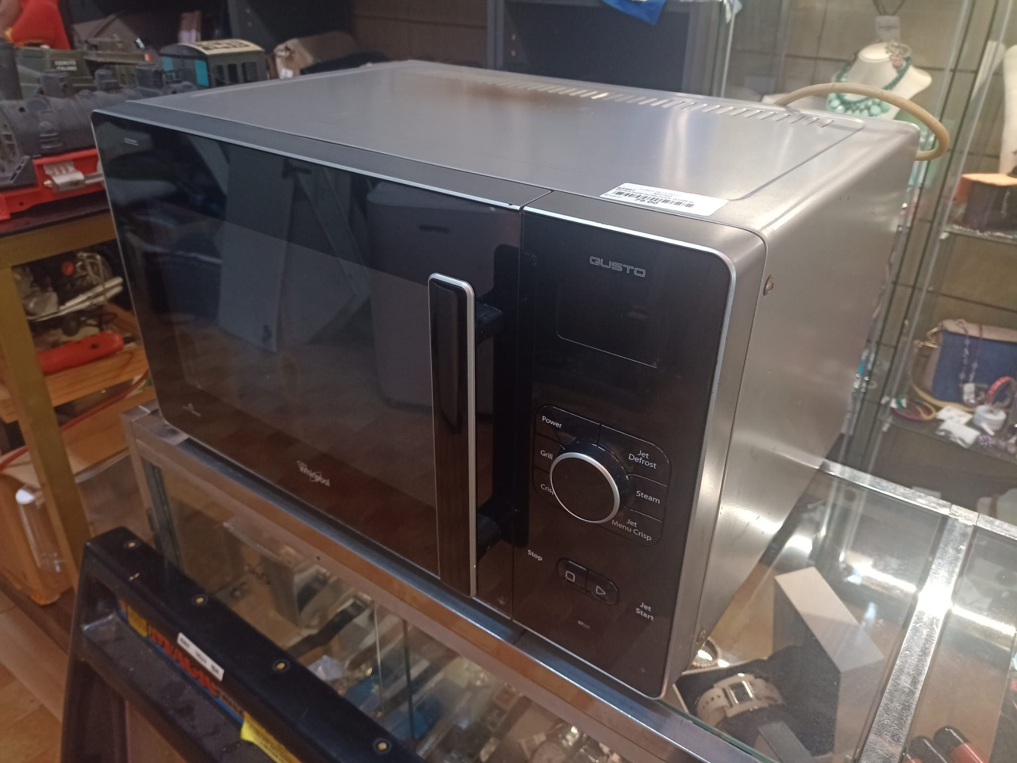 Forno a Microonde WHIRLPOOL GT286SL Con Funzione di Cottura a Vapore