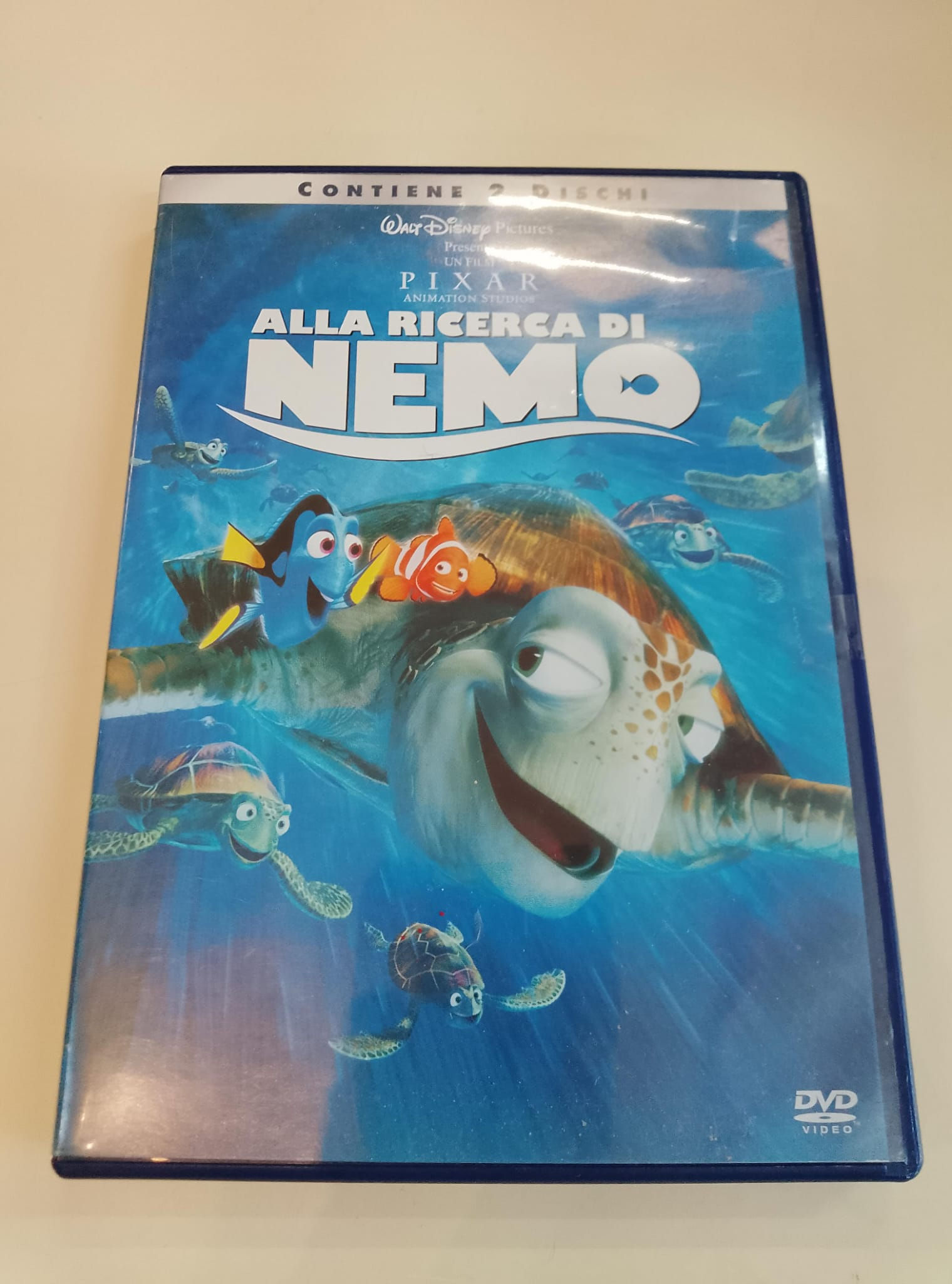 Film d'Animazione Dvd Doppio Disney Pixar ALLA RICERCA DI NEMO