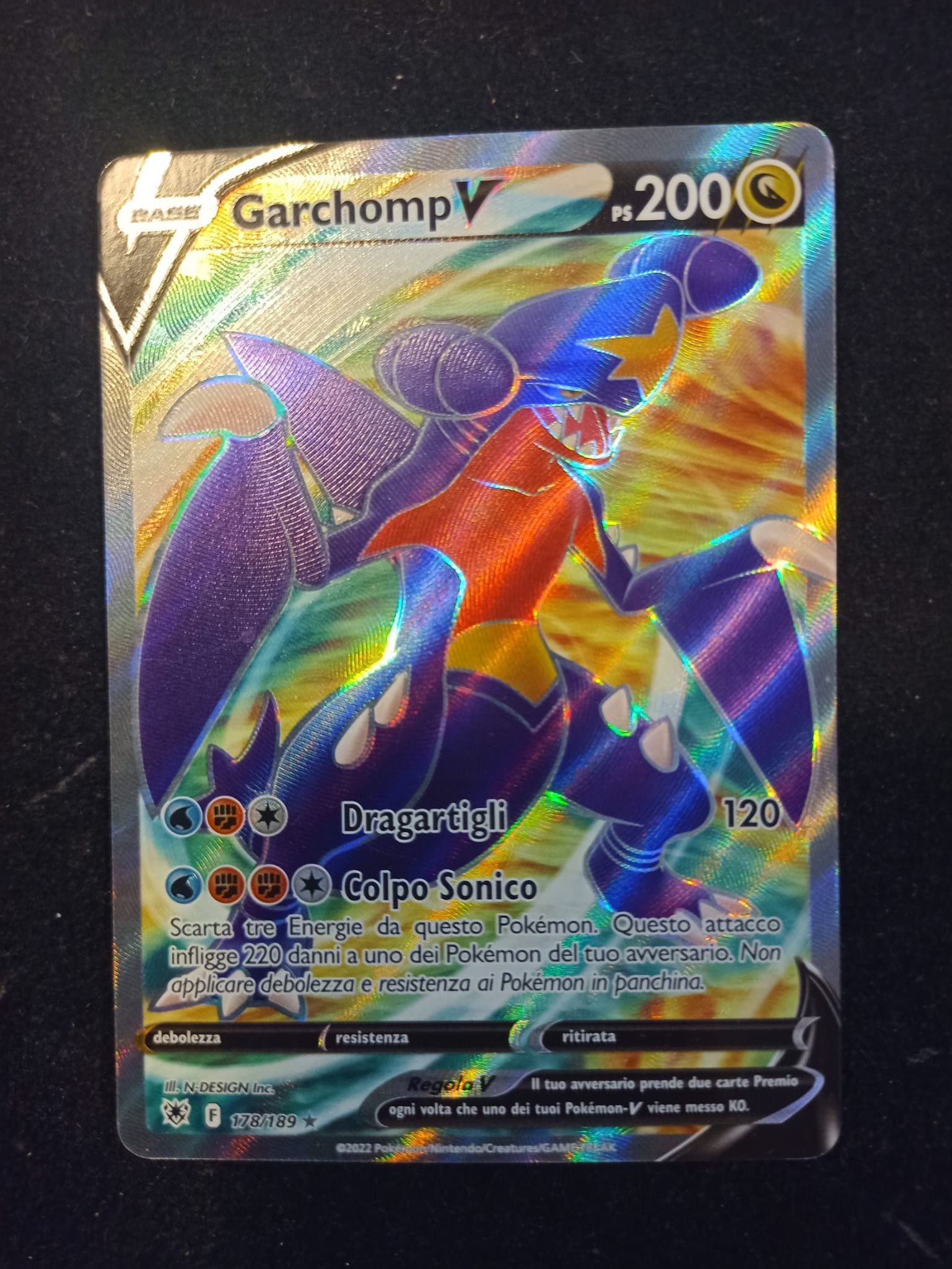 Carta Pokemon GARCHOMP V