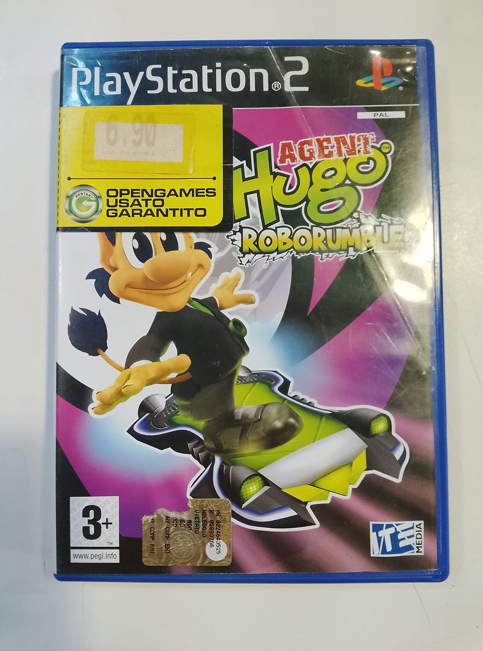 Gioco AGENT HUGO Roborumble per Play Station 2 PS2