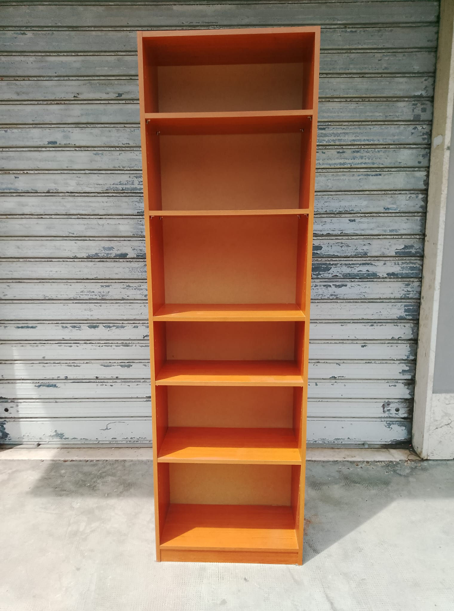 Libreria a Giorno Color Ciliegio 70x30x200